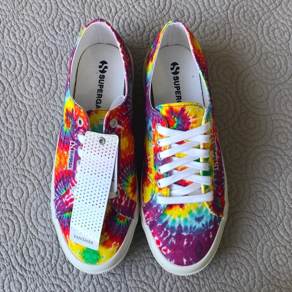 Superga Women's Classic Tie Dye Shoes - Picture 3 of 6